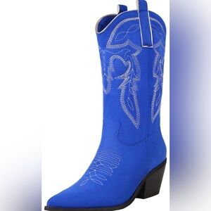 Cowboy Boots- Royal Blue